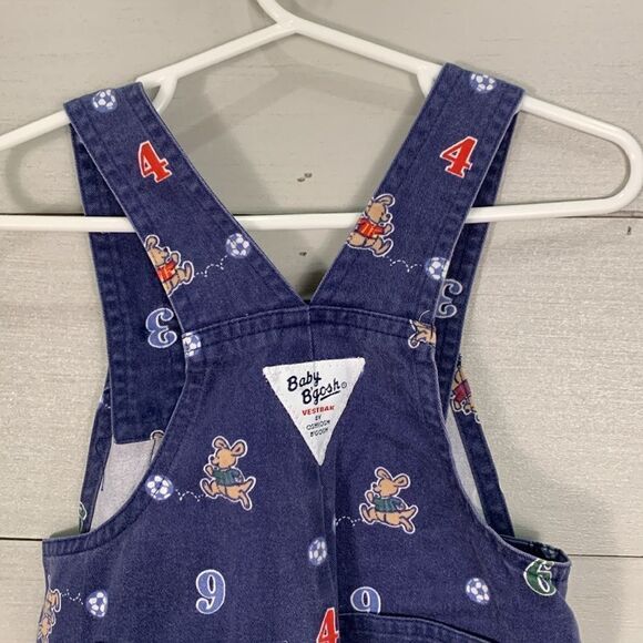 - Vintage Oshkosh B’Gosh baby boy overalls kangaroo soccer size 12 months … - Picture 8 of 10